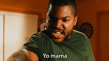 With Tenor, maker of GIF Keyboard, add popular Momma Said animated GIFs to your conversations. . Yo mama gif